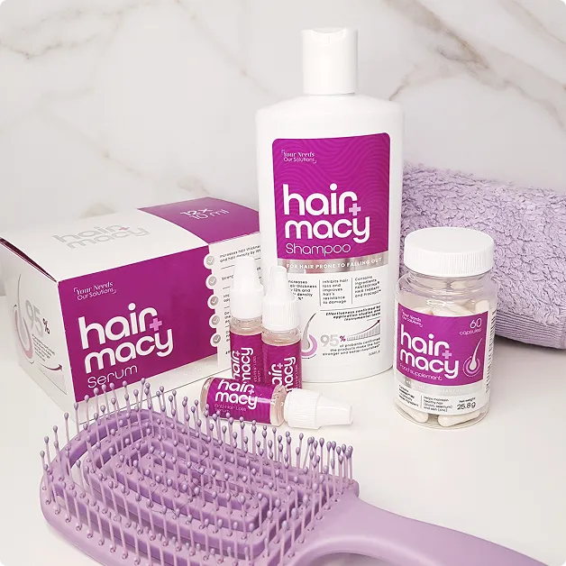 Hairmacy - Das Full-Set gegen Haarausfall – Stärkung, Regeneration & Verbesserung der Haargesundheit