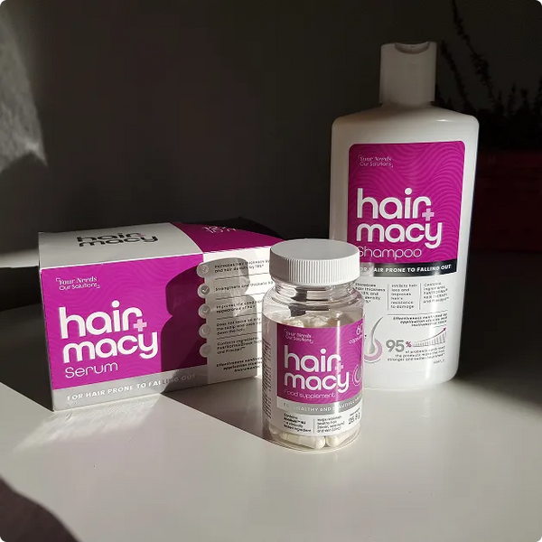 Hairmacy – 3-in-1 Set für Haarwachstum & Stärke