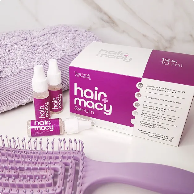 Hairmacy Haarserum gegen Haarausfall – 12x10 ml zur Stärkung & Schutz vor Haarverlust