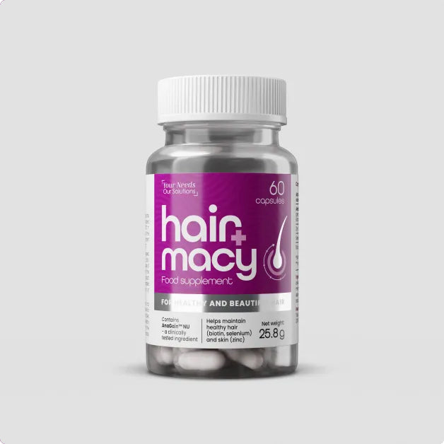 Hairmacy Haar-Vitamine – 60 Kapseln zur Stärkung, Regeneration & Erhaltung gesunder Haare