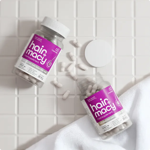 Hairmacy Haar-Vitamine – 60 Kapseln zur Stärkung, Regeneration & Erhaltung gesunder Haare